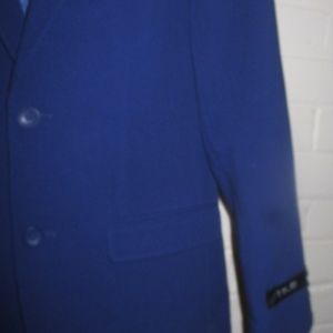 Ike by Behar boys royal blue suit size 12